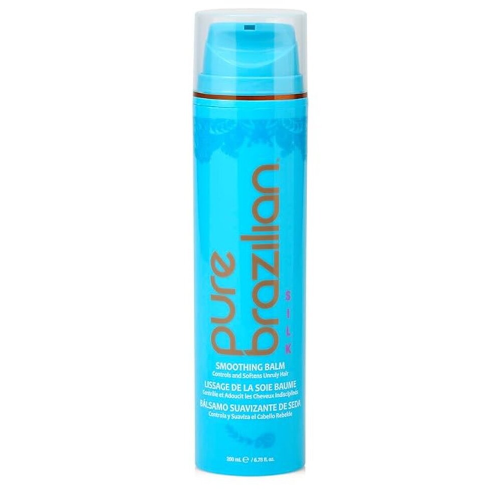 NEW Pure Brazilian Silk Smoothing Balm w/ Keratin 200MLs 6.78oz